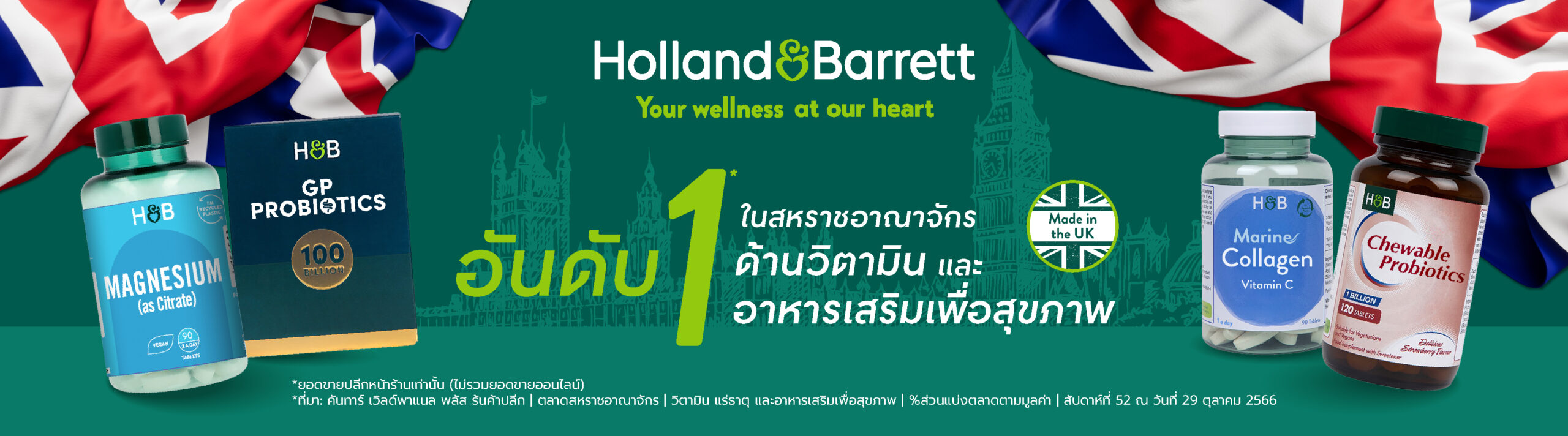 ขาย ฮอลแลนด์ แอนด์ บาเรต (Holland & Barrett)